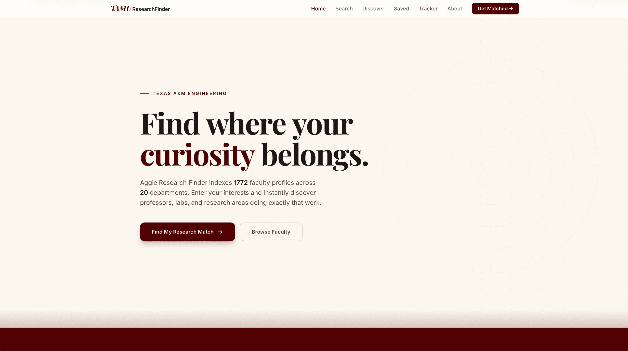 Aggie Research Finder