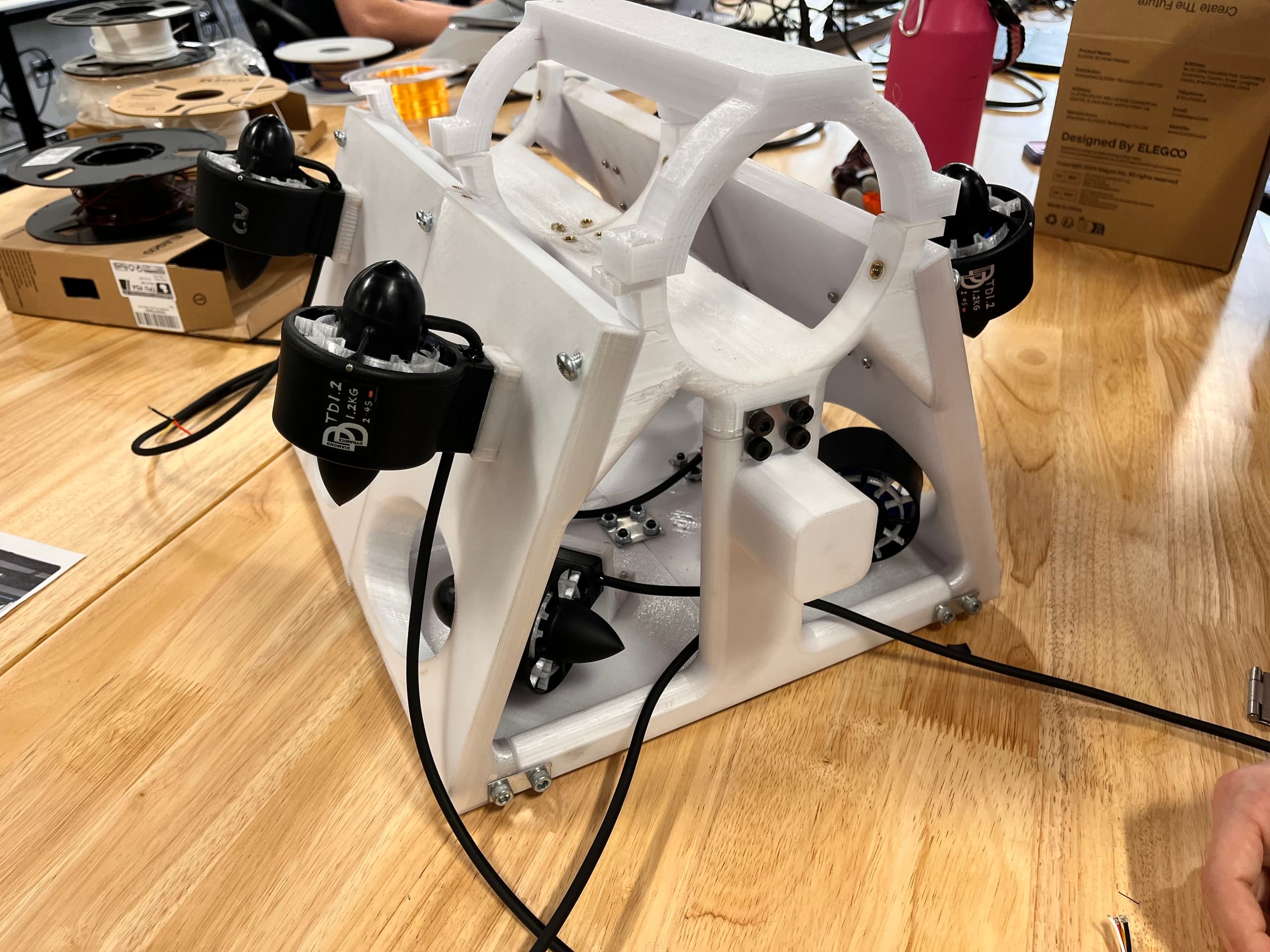 Closed-Loop Stabilization for an Underwater ROV